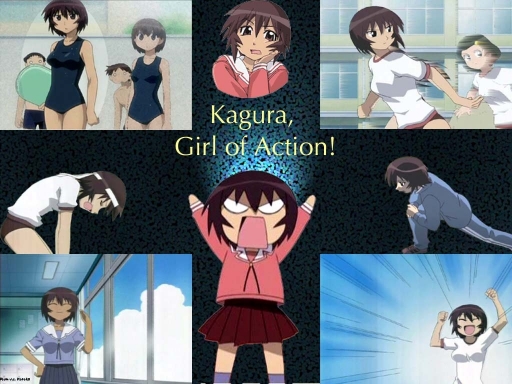 Kagura, Girl Of Action