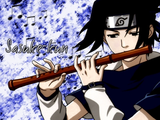 Sasuke Playing The Flute