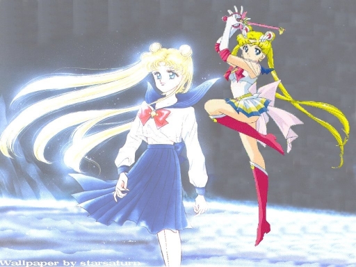 Usagi And Sailor Moon