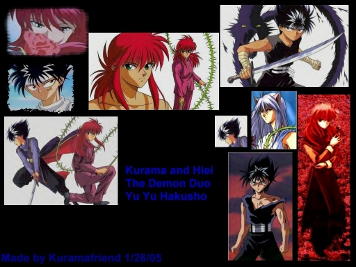 Kurama and Hiei
