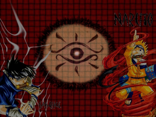 naruto & sasuke eye