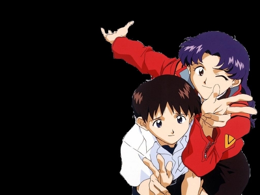 Shinji And Misato