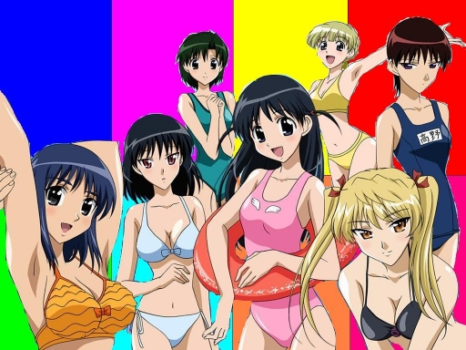 School Rumble Swimsuit Girls (