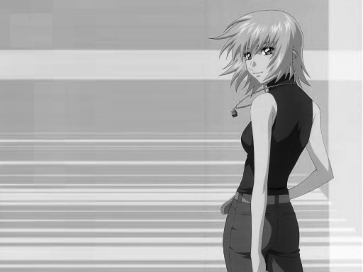 Cagalli The Pretty (b&w Ve