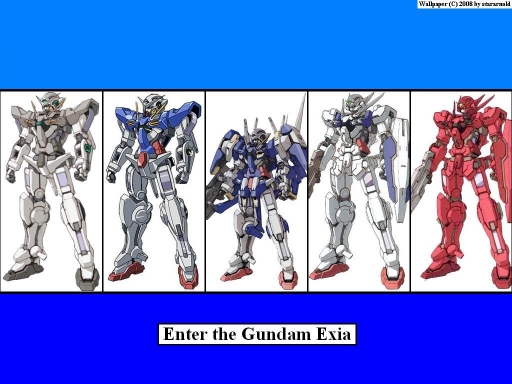 Gundam Exia Versions