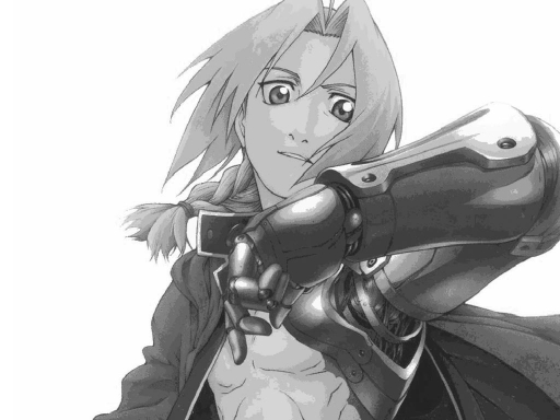 Edward (black And White)