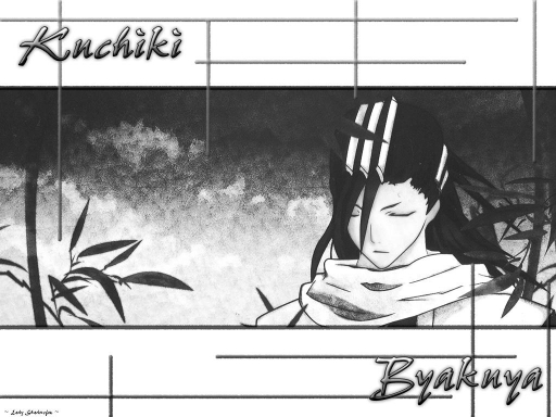 Byakuya Black And White