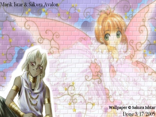 Marik x Sakura Wallpaper