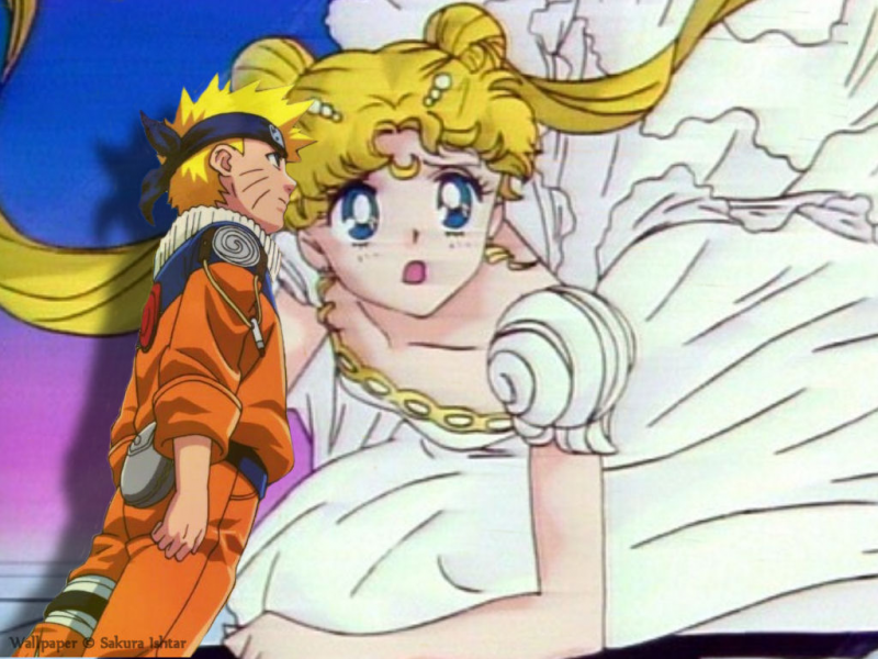 Naruto and Princess Serenity