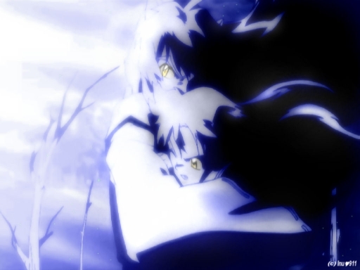 Inuyasha And Kagome Embrace