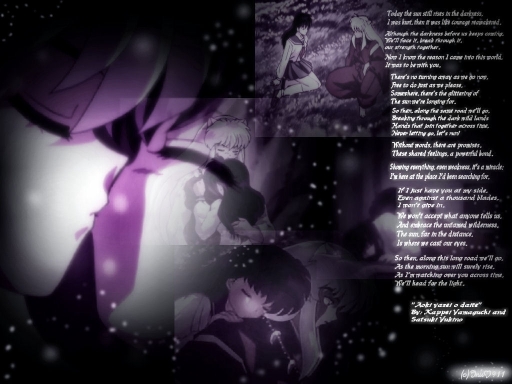 Inuyasha N' Kagome Purple