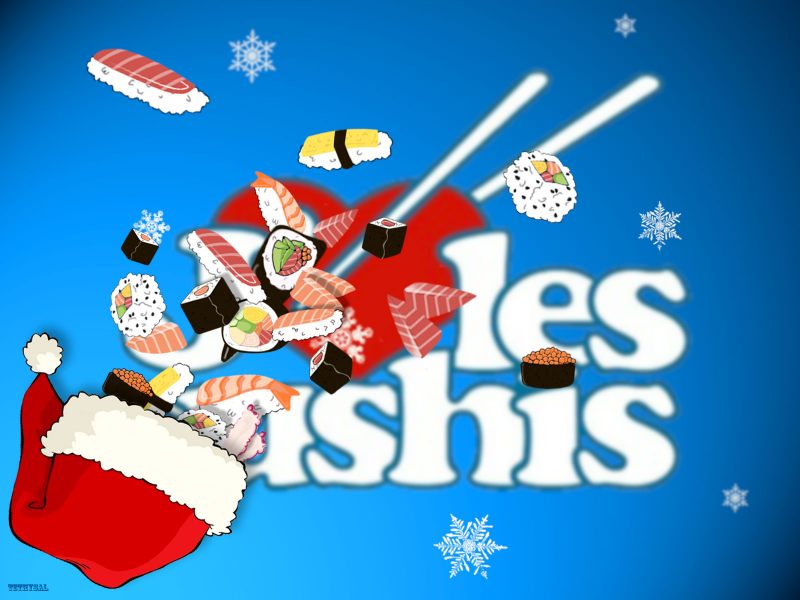 merry christmas - sushis