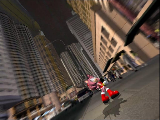 Amy Looking At The Egg Carrier