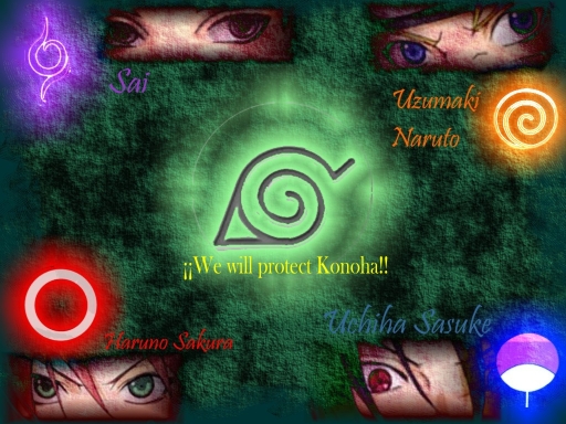 We will protecte Konoha