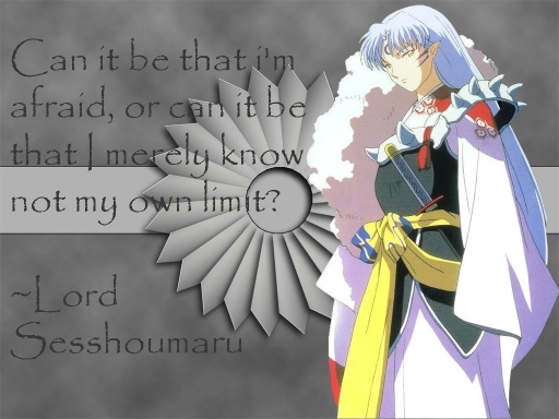 Sesshoumaru Quote