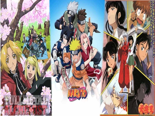 Fma And Naruto N Inuyasha