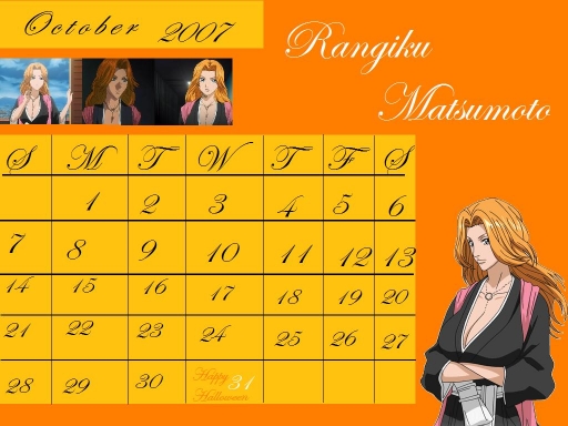 Rangiku Calendar