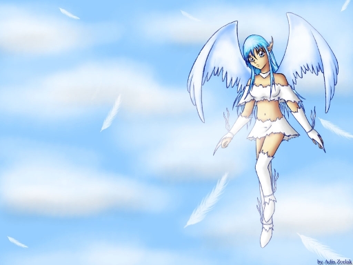 Blue Sky Angel