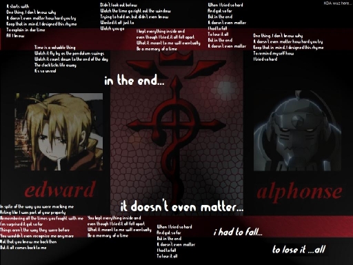 In The End Fma