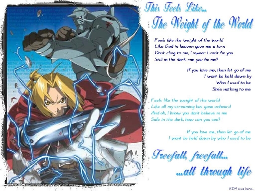 Weight Of The World-fma
