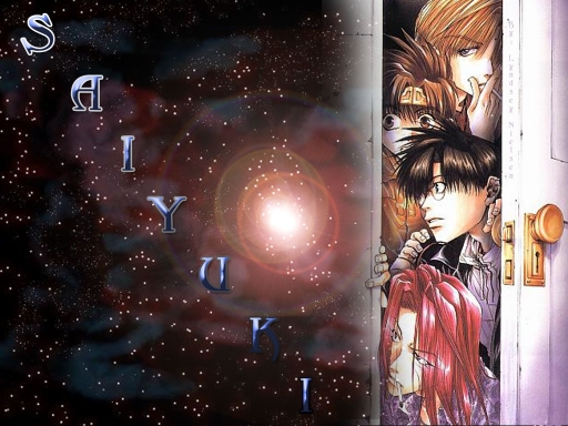 Saiyuki Guys In Space