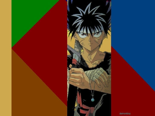 Hiei With Colors