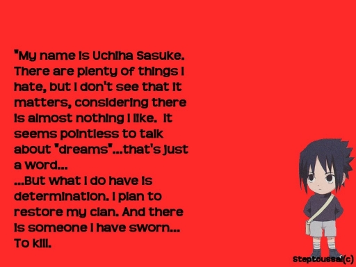 Sasuke's Introduction