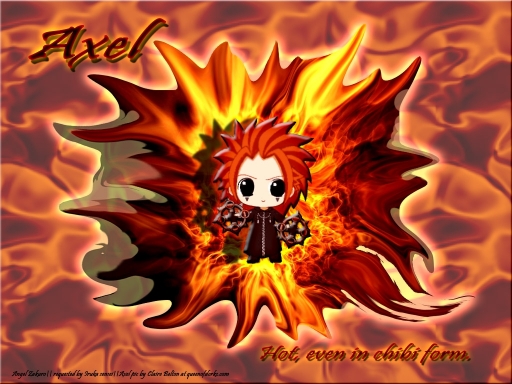 Chibi Axel Flame