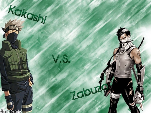 Kakashi vs zabuza