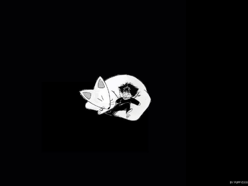 Hiei Chibi & Fox Sleep