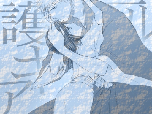 Rukia And Ichigou - Water