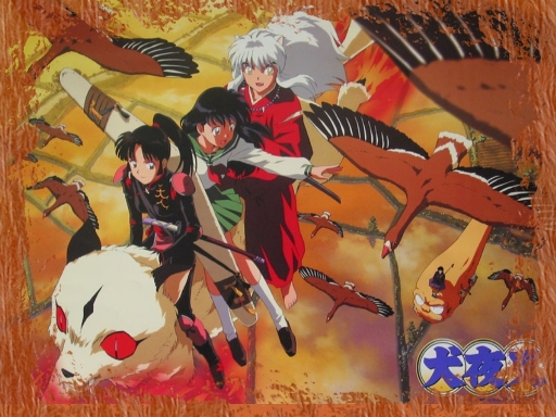 Sango, Kagome, & Inuyasha