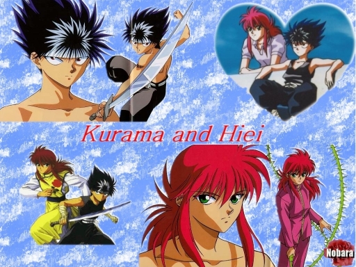 Kurama and Hiei 1