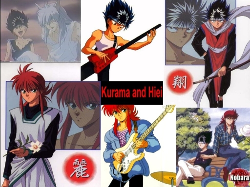 Kurama and Hiei 2