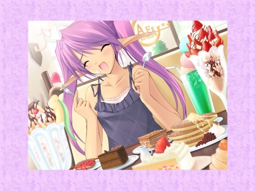 Elf Girl Loves To Eat!!