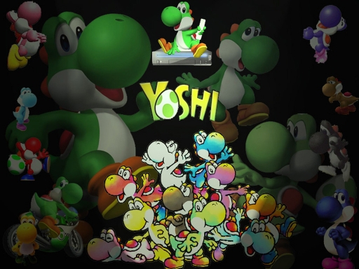 The colors of Yoshi