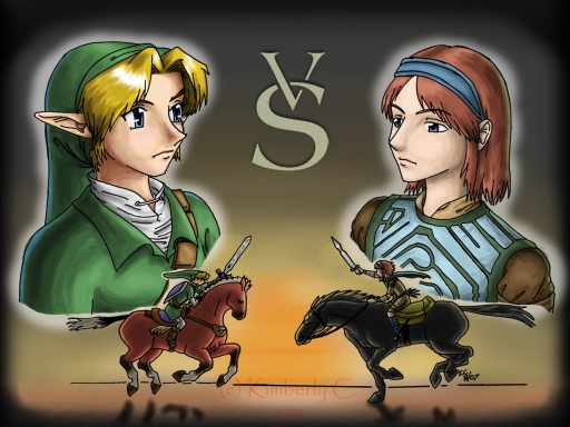 Link Vs Poncho Boy