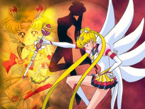 A Wallpaper Of Sailor Moon