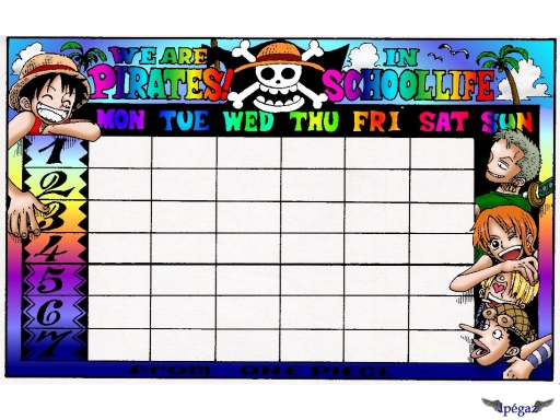 One Piece Timetable