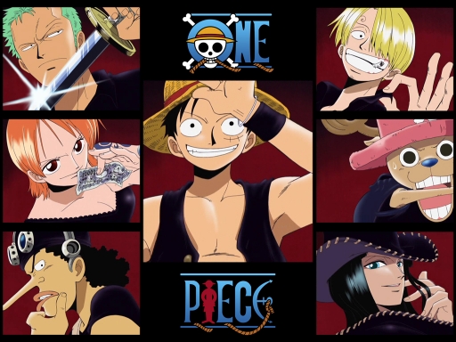 The Seven Strawhat Pirates!