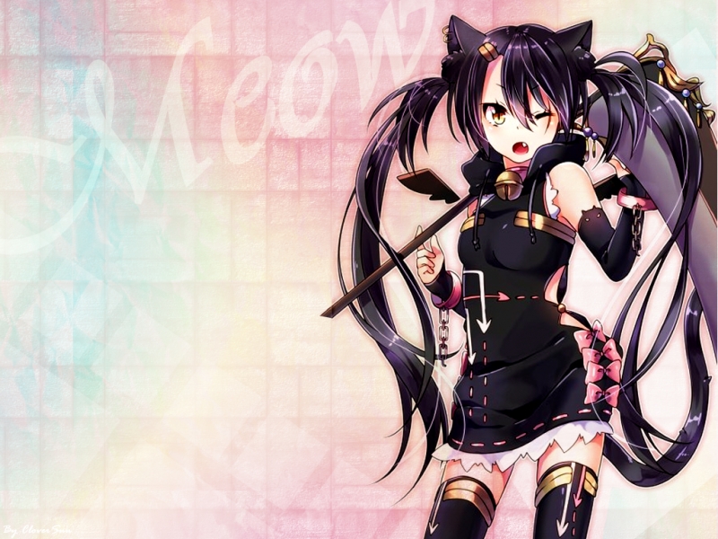 Neko girl meow!