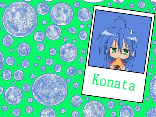 Konata and the caterpillar?!?!