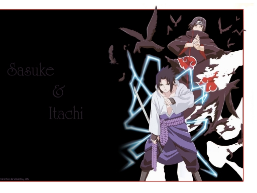 Sasuke & Itachi Vector
