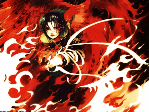 Sasuke Fire Phoenix