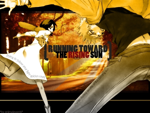 Running Toward The Rising Sun
