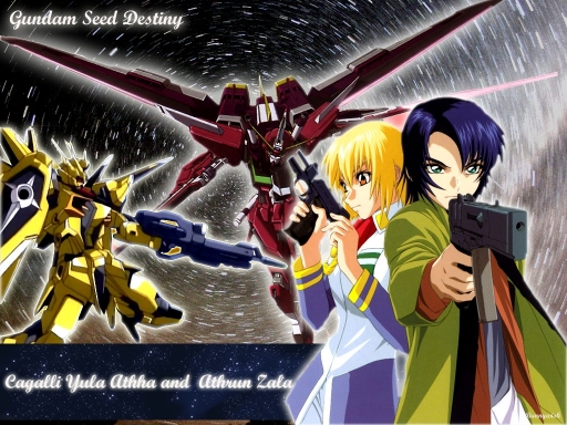 Cagalli And Athrun