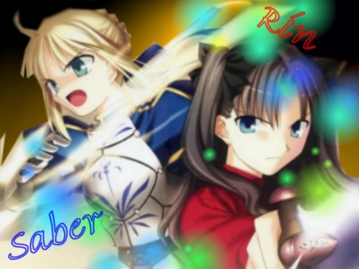 Rin And Saber
