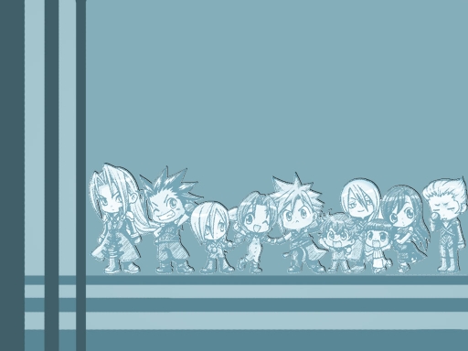 Advent Children Chibis