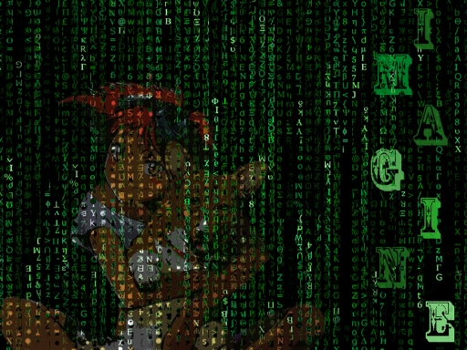 Ed and Ein the Matrix