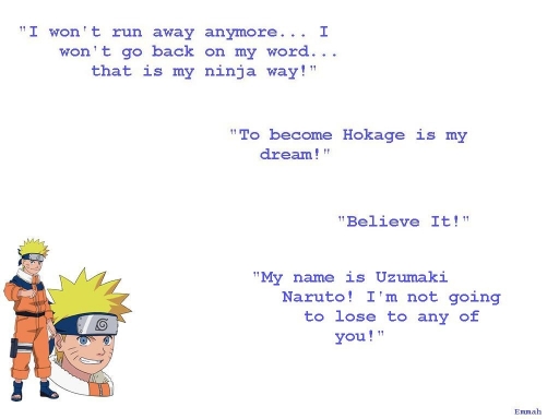 Naruto Quote Wallpaper